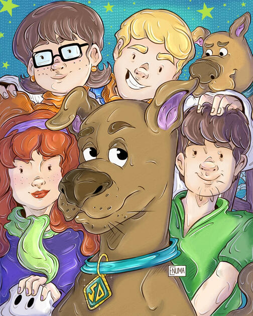 Scooby-Doo & Co (Fanart)