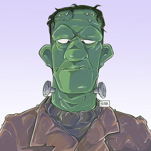 Frankenstein 's Fanart - 2025